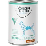 Concept for Life Veterinary Diet hipoalergena kenguru - Varčno pakiranje: 12 x 400 g Cene