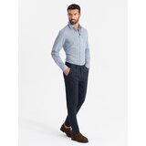 Ombre Men's uniform REGULAR FIT chino pants - navy blue | Eponuda.ba