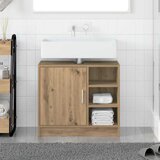  Kupaonski ormar s policom Umjetnički hrast 63 x 29 x 55 cm | shoptok.hr