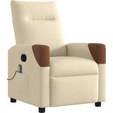 Maison Chic masažni naslanjač - Relax naslanjač krem blago, (22134506) | Shoptok.si
