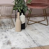 Kayoom RAVNO TKANA PREPROGA 80/150 cm tkano rjavosiva | Shoptok.si