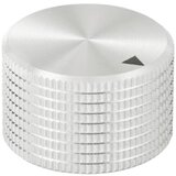 TRU COMPONENTS TC-11613812 okretni gumb s gumbom za obilježavanje srebrna (Ø x V) 25 mm x 16 mm aluminij 1 St. | Eponuda.ba