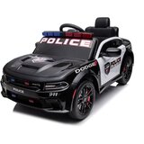  Licencirani policijski auto na akumulator Dodge Charger - crni | shoptok.hr