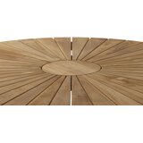 Venture Home Mexico okrugli vrtni blagovaonski stol ⌀140 cm, crni Slike