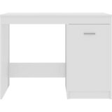  Radni stol visoki sjaj bijeli 100x50x76 cm konstruirano drvo | Eponuda.com