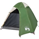 Šator za kampiranje za 2 osobe zeleni 254x135x112 cm taft 185T | shoptok.hr