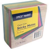 Post-it note blok 75mmx75mm OFFICE MARKET kocka 4 boje | Eponuda.ba