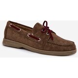 Boto Women's Loafers With Laces Dark Green Calivra | Shoptok.si