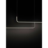 Nova Luce Mat črna aluminijasta LED zatemnitvena viseča svetilka Strita – | Shoptok.si