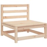  Vrtne sofe bez naslona za ruke 3 kom 70x70x67 cm borovina | shoptok.hr