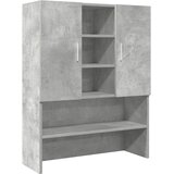 Ormarić za perilicu rublja siva boja betona 70,5 x 25,5 x 90 cm | shoptok.hr