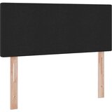  Krevet S LED lampica s uzglavljem Crna 120 x 200 cm tkanina | shoptok.hr