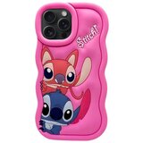  Silikonska maska Stitch Redmi Note 14 Pro Roza | Eponuda.ba