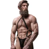 Jockstrap Fetish Sumbissive Attitude Eco Leather