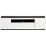 CARRYHOME TV-ELEMENT bela, temno siva | Shoptok.si