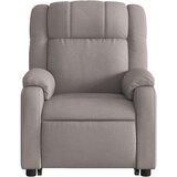 vidaXL Masažni naslanjač s funkcijo vstajanja taupe blago, (20922483) | Shoptok.si