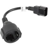 Lanberg C14 na Schuko napojni kabal CA-C14E-10CC-0018-BK | Eponuda.ba