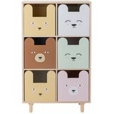 Bloomingville Mini Nizka otroška komoda iz masivne pavlonije v naravni barvi 25,5x88,5 cm Calle – | Shoptok.si