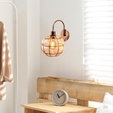 Hanah home zidna lampa E27 max 40W, bakar Cene