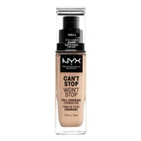 NYX Professional Makeup tekoča podlaga - Can't Stop Won't Stop Full Coverage Foundation - Vanilla (CSWSF06)