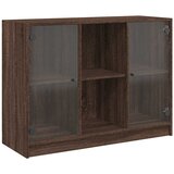 Maison Chic Komoda - Predalnik rjavi hrast 102x37x75,5 cm inženirski les, (21717416) Cene