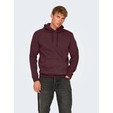 Only & Sons Pulover 'ONSCERES' vinsko rdeča | Shoptok.si