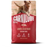 Carnilove Dog Active Adult, briketi - jagnjetina in divji prašič 4 kg | Shoptok.si