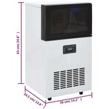  Ledomat 420 W crni 45 kg / 24 h | shoptok.hr