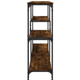  Konzolni stol boja hrasta 160x32x95 cm od konstruiranog drva | shoptok.hr