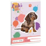 Ars Una Luštne živali - Harlekin jazbečar, A/5 črtasti zvezek za 1. razred, 14-32 | Shoptok.si