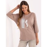 RELEVANCE Blouse-RV-BZ-A820.27P-dark beige | Shoptok.si