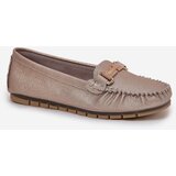 S. BARSKI Glitter Flat Moccasins Made Of Natural Leather D&A | shoptok.hr