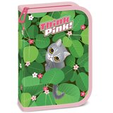 Ars Una think pink pernica na preklop s mačkom, napunjena, 12,8x19,3x3,6 cm | shoptok.hr