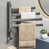 INF Vrtljiva palica za brisače Black Enoplastni, (21837114) | Shoptok.si