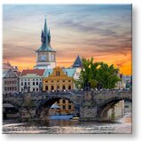  Slike na platnu MESTA - PRAGA CZ004E12 (moderne slike na) | Shoptok.si