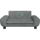  Krevet za pse tamnosivi 70 x 45 x 33 cm baršunasti | shoptok.hr