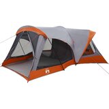 Družinski šotor Siva in oranžna 550 x 555 x 208 cm, (5000278595) | Shoptok.si