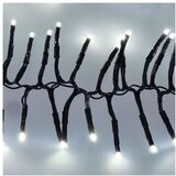 solight 1V11-W - LED lanac 576xLED/8 funkcija 8m IP44 hladno belo + daljinski upravljač | Eponuda.com