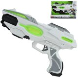 Magic Toys Space Series: Svemirsko oružje u zeleno bijeloj boji sa svjetlom i zvukom 25cm | shoptok.hr