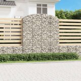  Gabionska košara s lukom 200x50x220/240 cm pocinčano željezo Cijene