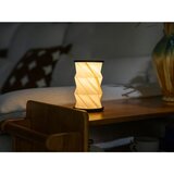 Gingko Bela/črna prenosljiva svetlobna dekoracija na USB ø 8 cm Twist – | Shoptok.si