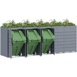  Skladištenje kanti za 5 kanti Svijetlo siva Čelik s prahom | shoptok.hr