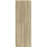  Visoka komoda sa staklenim vratima boja hrasta 35 x 37 x 109 cm | Eponuda.com