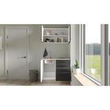 Flex-Well Majhna Kuhinja Capri, Črna, Hrast | Shoptok.si