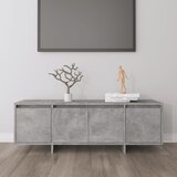 vidaXL TV omarica betonsko siva 120x30x40,5 cm iverna plošča Cene