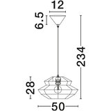 Nova Luce Viseća svjetiljka od užeta u prirodnoj boji ø 50 cm Nua – | shoptok.hr