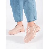 Shelvt Lacquered platform lace-up shoes | shoptok.hr