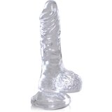 Pipedream King Cock Clear 4" Cock with Balls Cijene