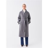 LC Waikiki Women's Jacket Collar Plain Cachet Coat | shoptok.hr