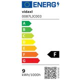  Vrtna LED svjetiljka 9 W crna ovalna | shoptok.hr